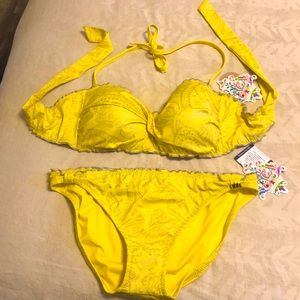 Cute Yellow Bikini